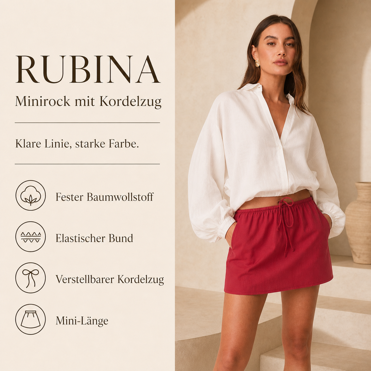 RUBINA – Hero in Rot