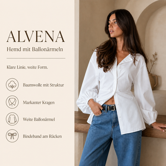 ALVENA – Hero in Weiß