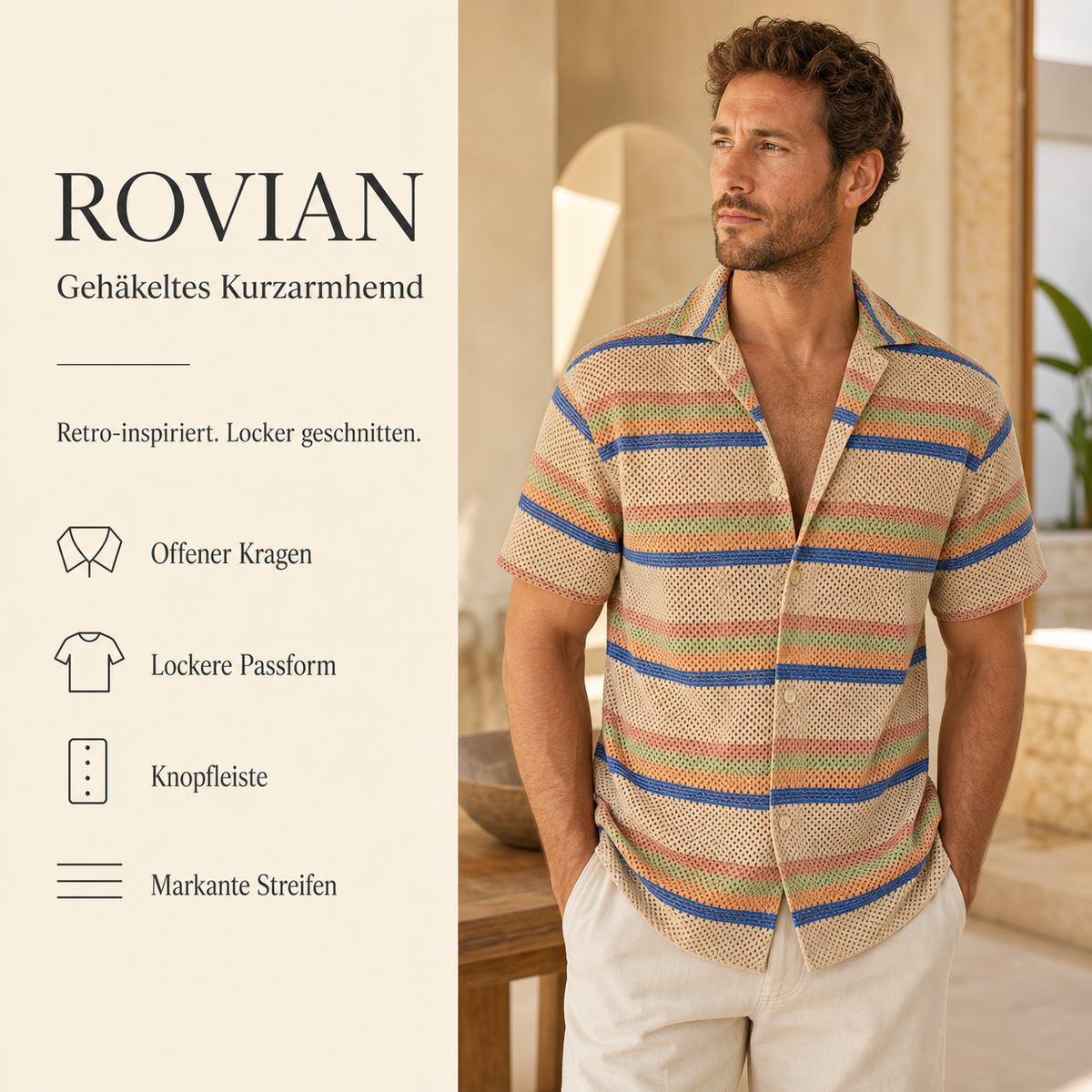 ROVIAN – Hero Khaki Stripe