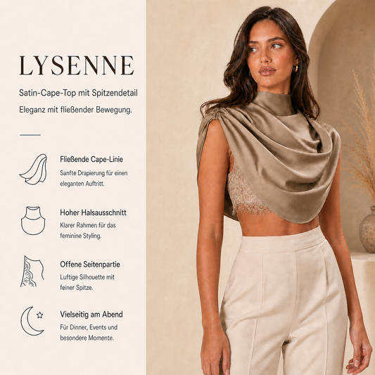 LYSENNE – Hero Khaki lace